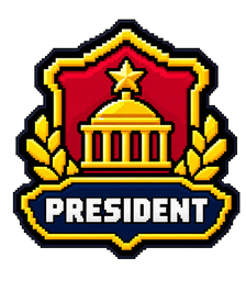 President badge